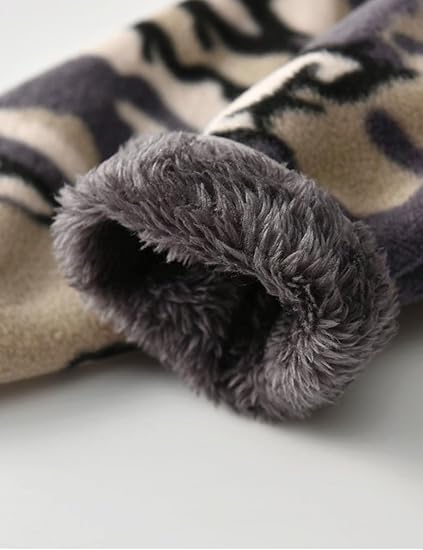 Khaki Camo Fleece Hoodie