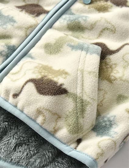 Fair Isle White Fleece Hoodie