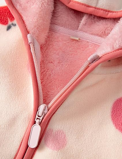 Pink Camo Fleece Hoodie