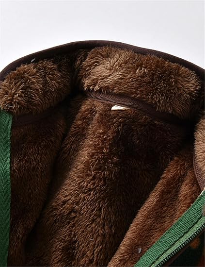 Camouflage Dinosaur Fleece Jacket