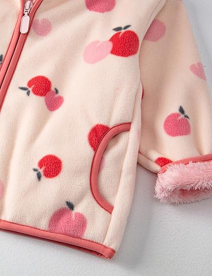 Pink Camo Fleece Hoodie