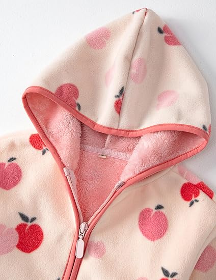 Pink Camo Fleece Hoodie